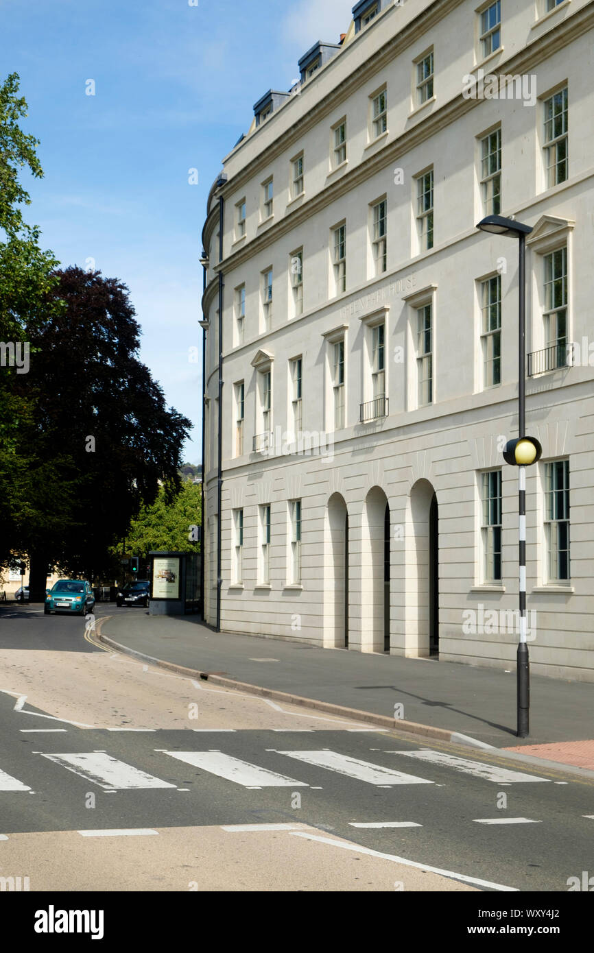 Green Park house in Bath houses 444 students. Built using classic Bath