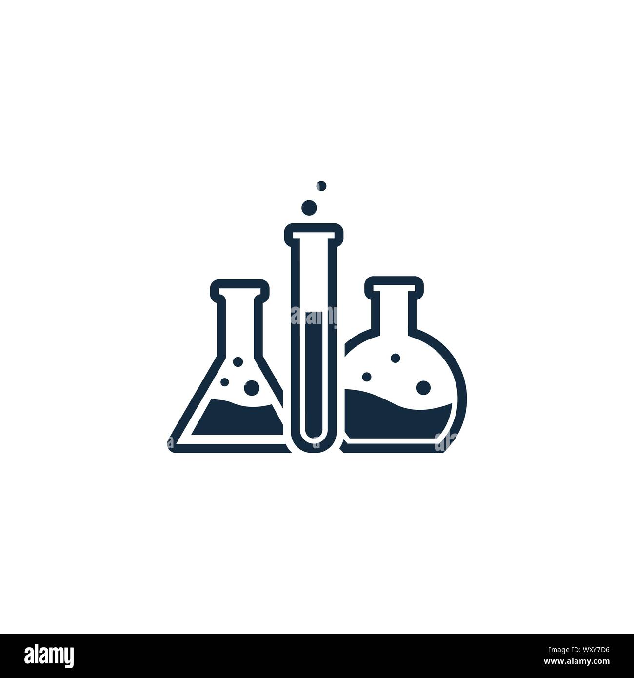 Laboratory icon. Simple element illustration. Laboratory symbol design