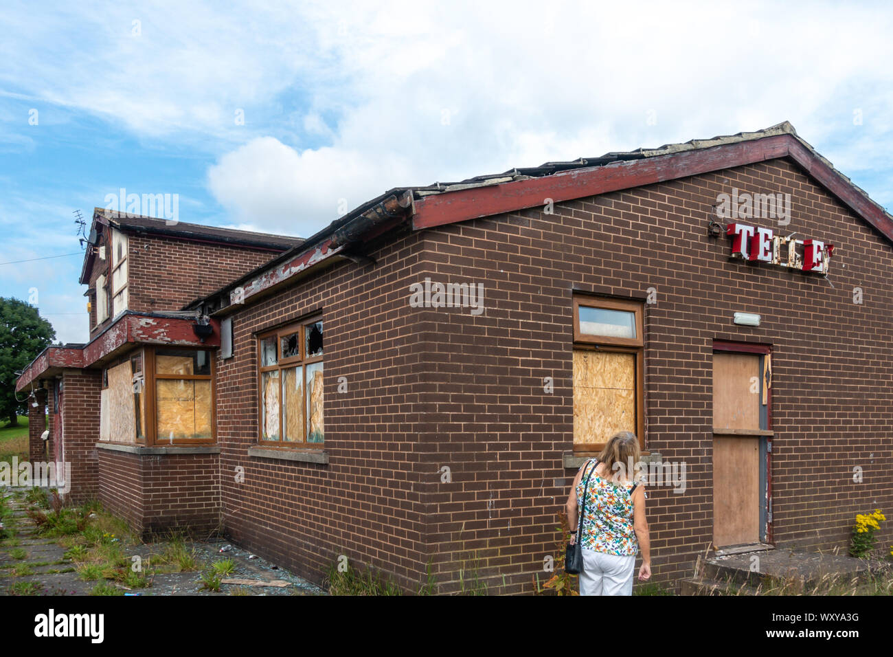 The Beacon Public house in Buttershaw, Bradford, West Yorkshire, as