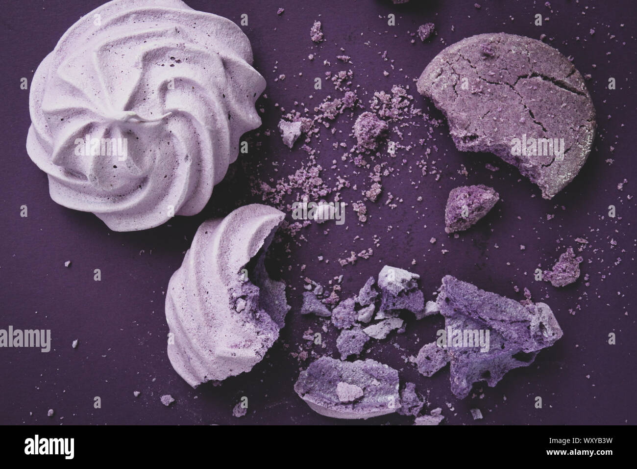 Ube Pastries (Purple Stock Photo Alamy