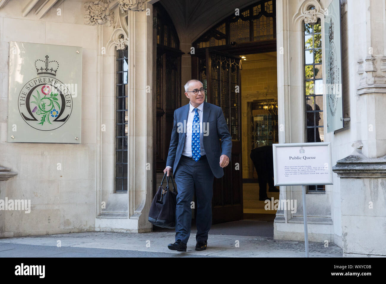 Lord pannick qc leaves the supreme court hires stock photography and