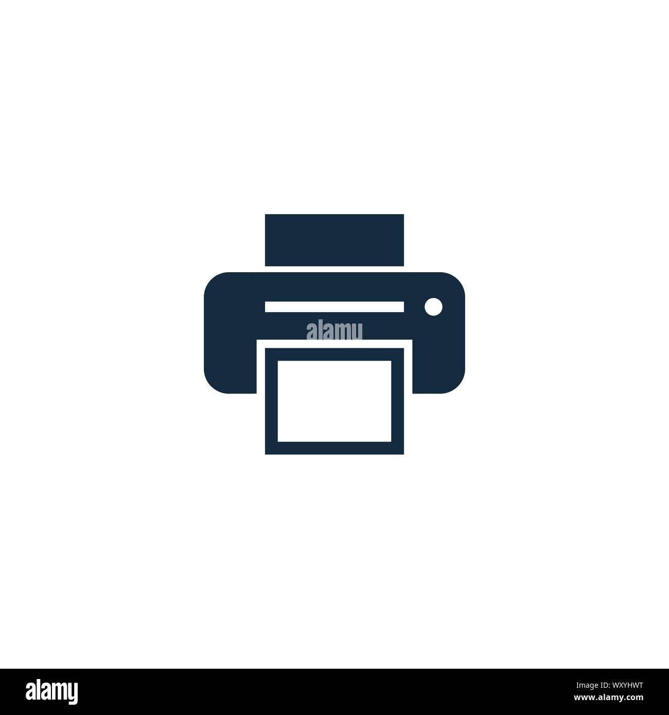 Printer icon. Simple element illustration. Printer symbol design