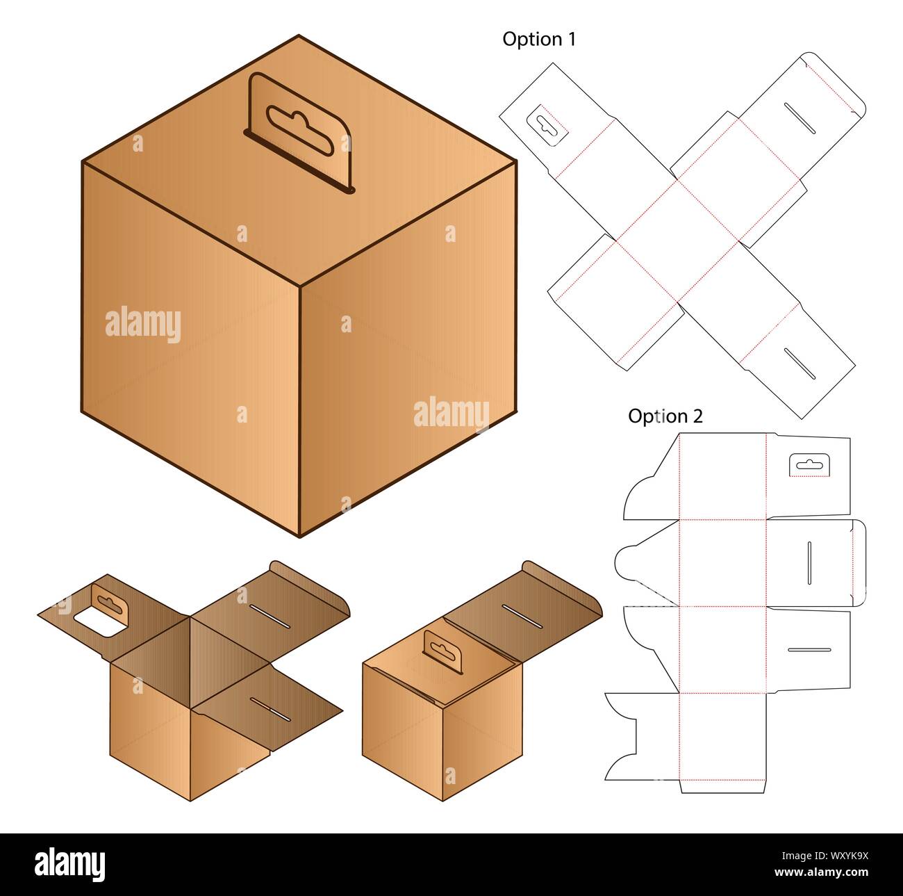 box packaging design templates