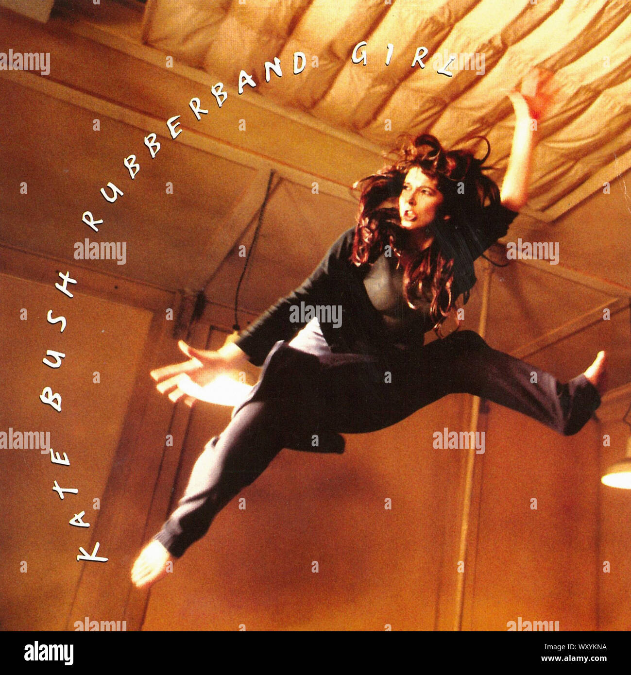 Kate Bush Rubberband Girl Vintage 7'' inches record cover Stock