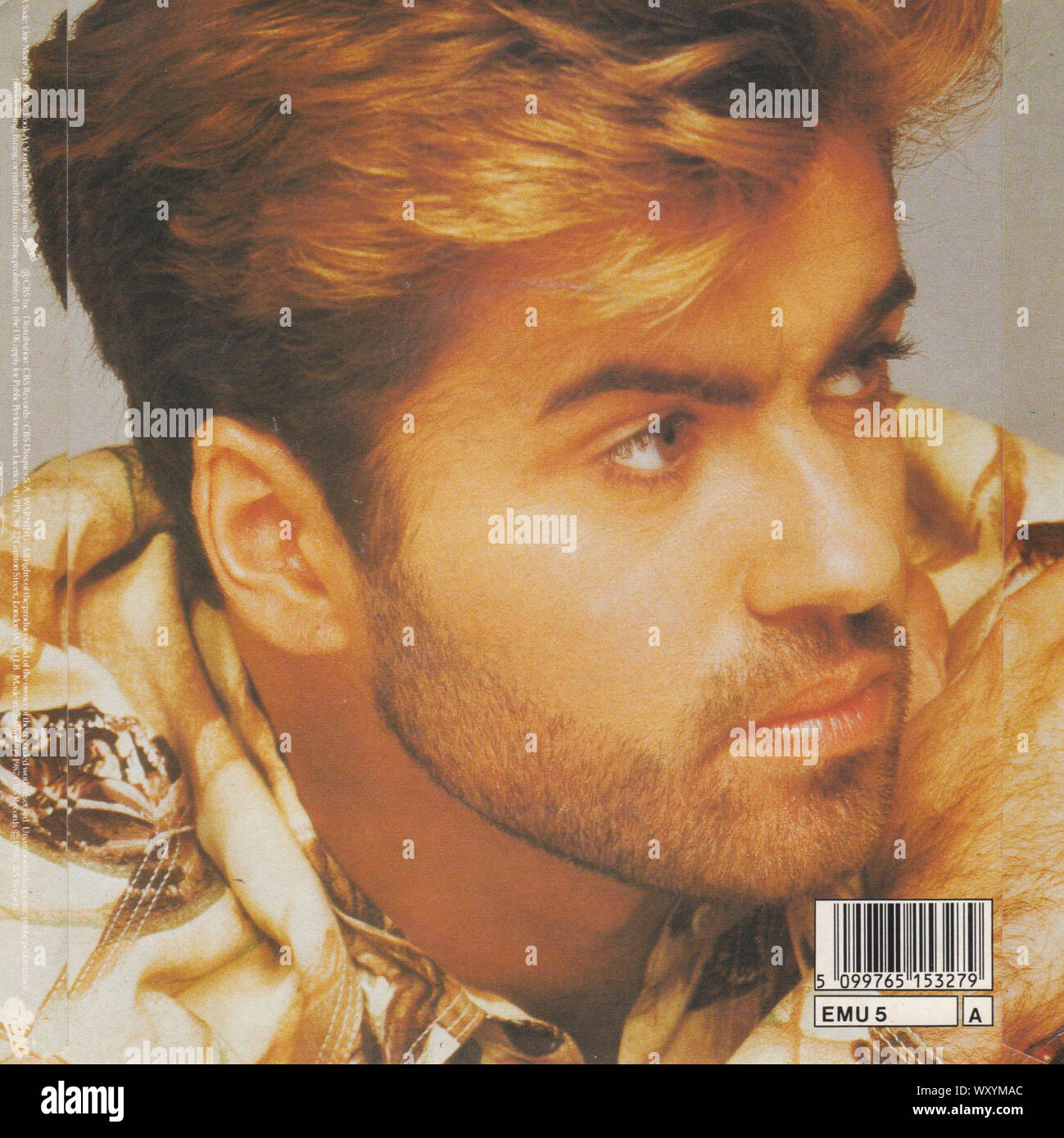 George Michael - One More Try - Vintage 7'' inches record cover