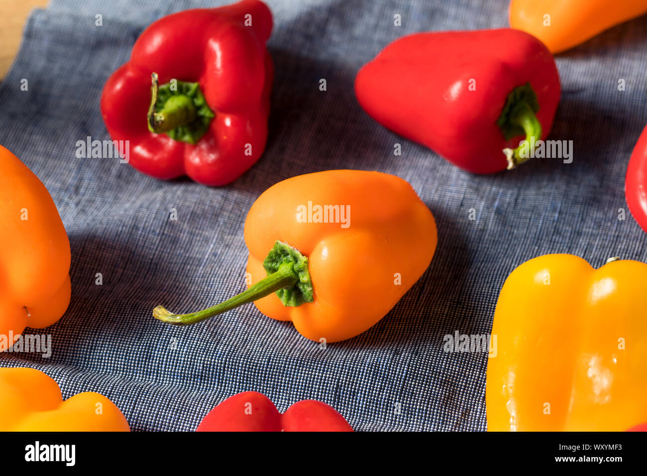 Fresh small bell peppers hi-res stock photography and images - Alamy