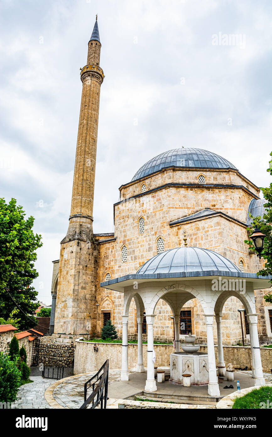 Sinan Pasha Mosque in Prizren, Kosovo Stock Photo