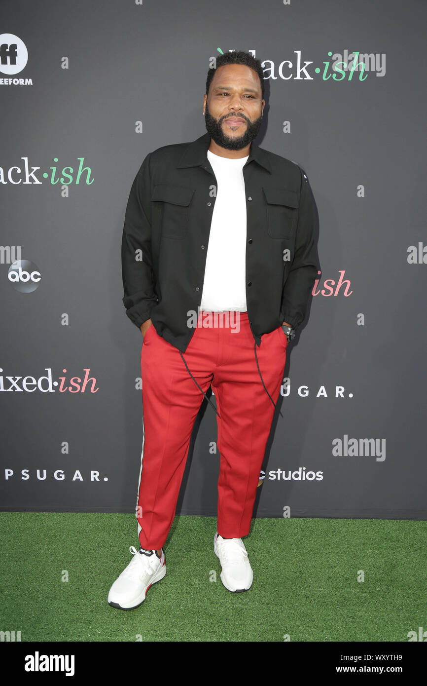 September 17, 2019, Los Angeles, CA, USA: LOS ANGELES - SEP 17:  Anthony Anderson at the POPSUGAR X ABC ''Embrace Your Ish'' Event at the Goya Studios on September 17, 2019 in Los Angeles, CA (Credit Image: © Kay Blake/ZUMA Wire) Stock Photo