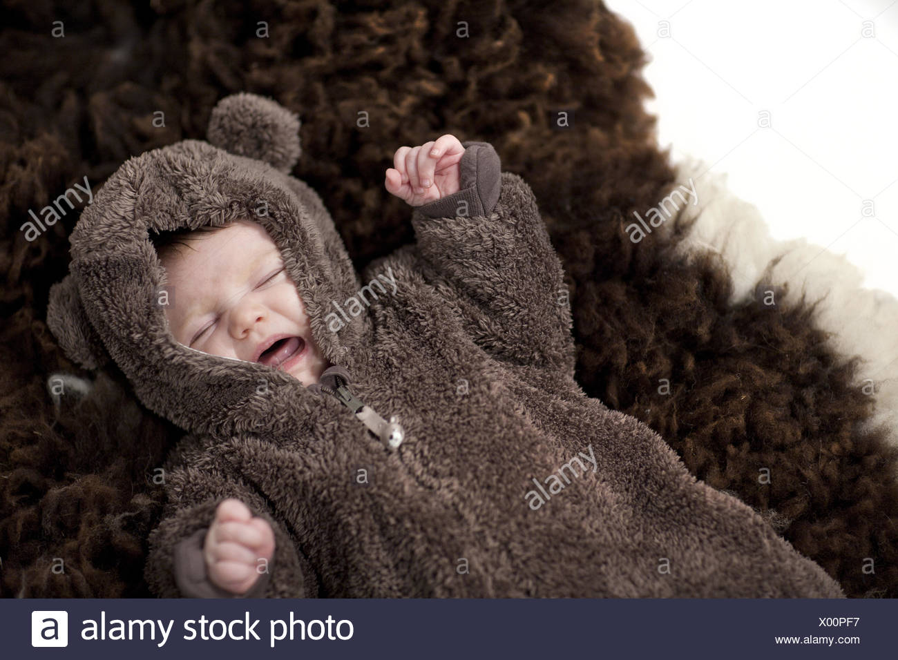 baby in bear suit