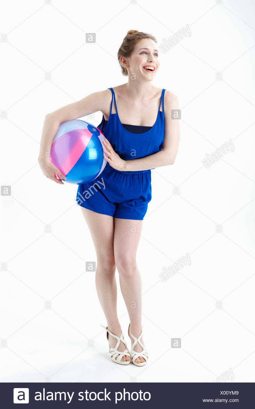 beach ball with arms and legs