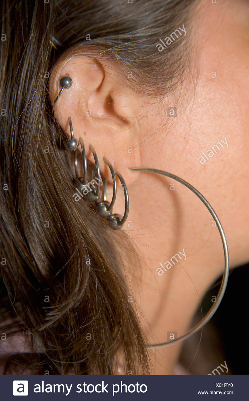 Left Ear High Resolution Stock Photography and Images Alamy