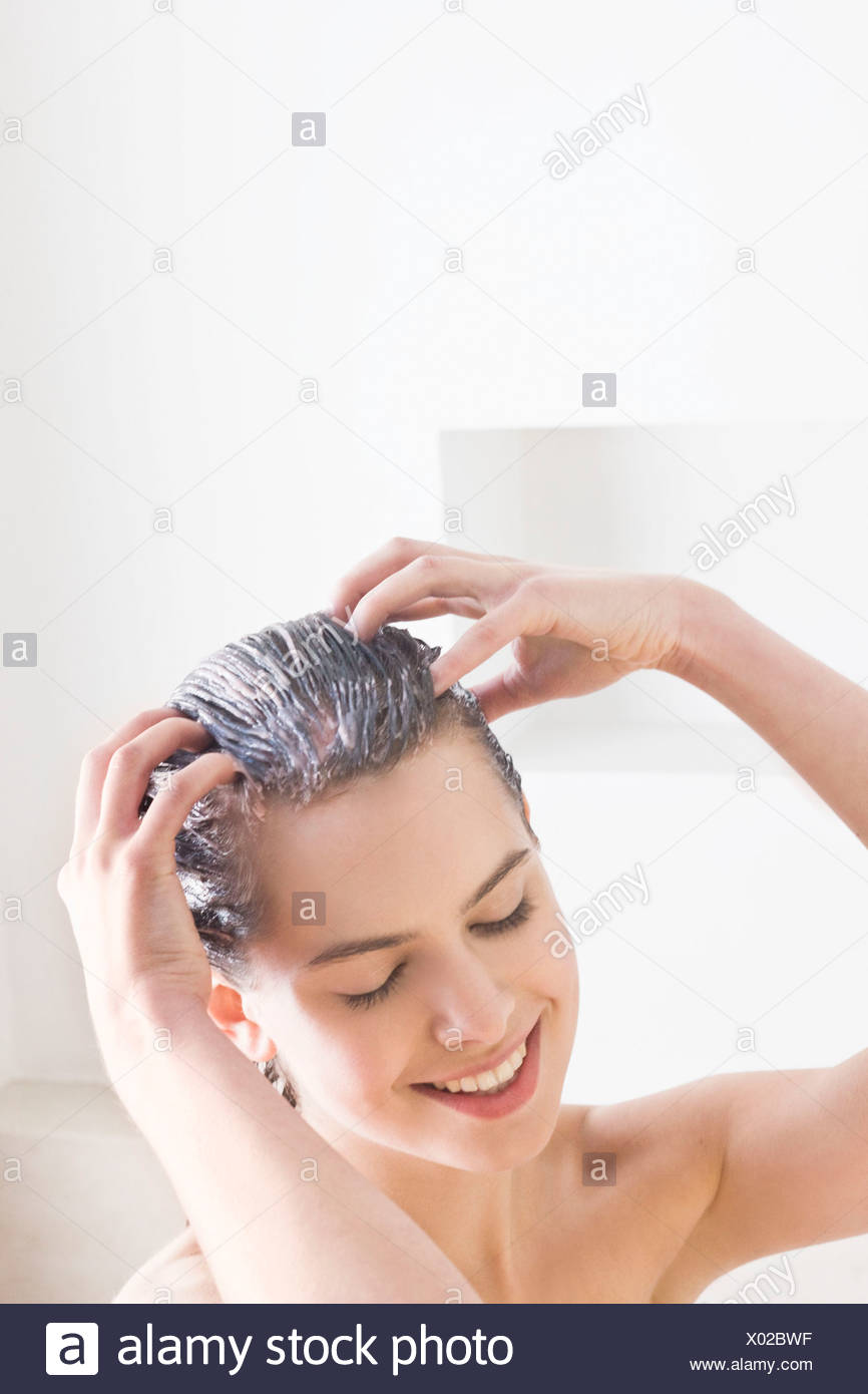 applying conditioner