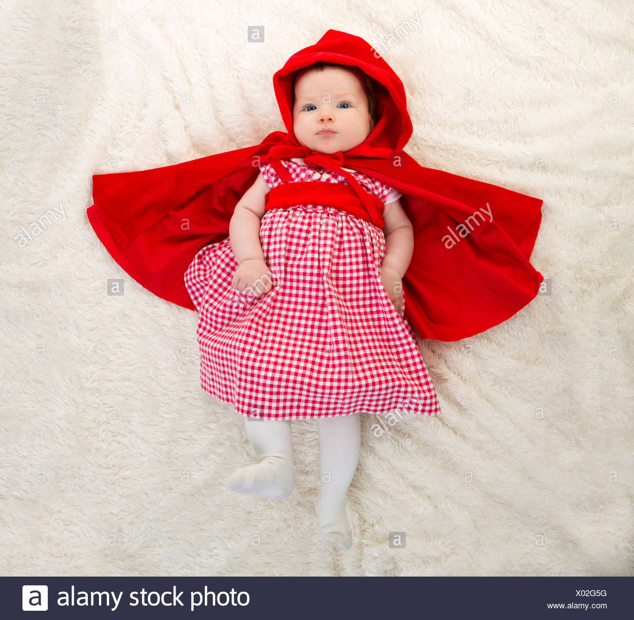 little red riding hood baby girl costume
