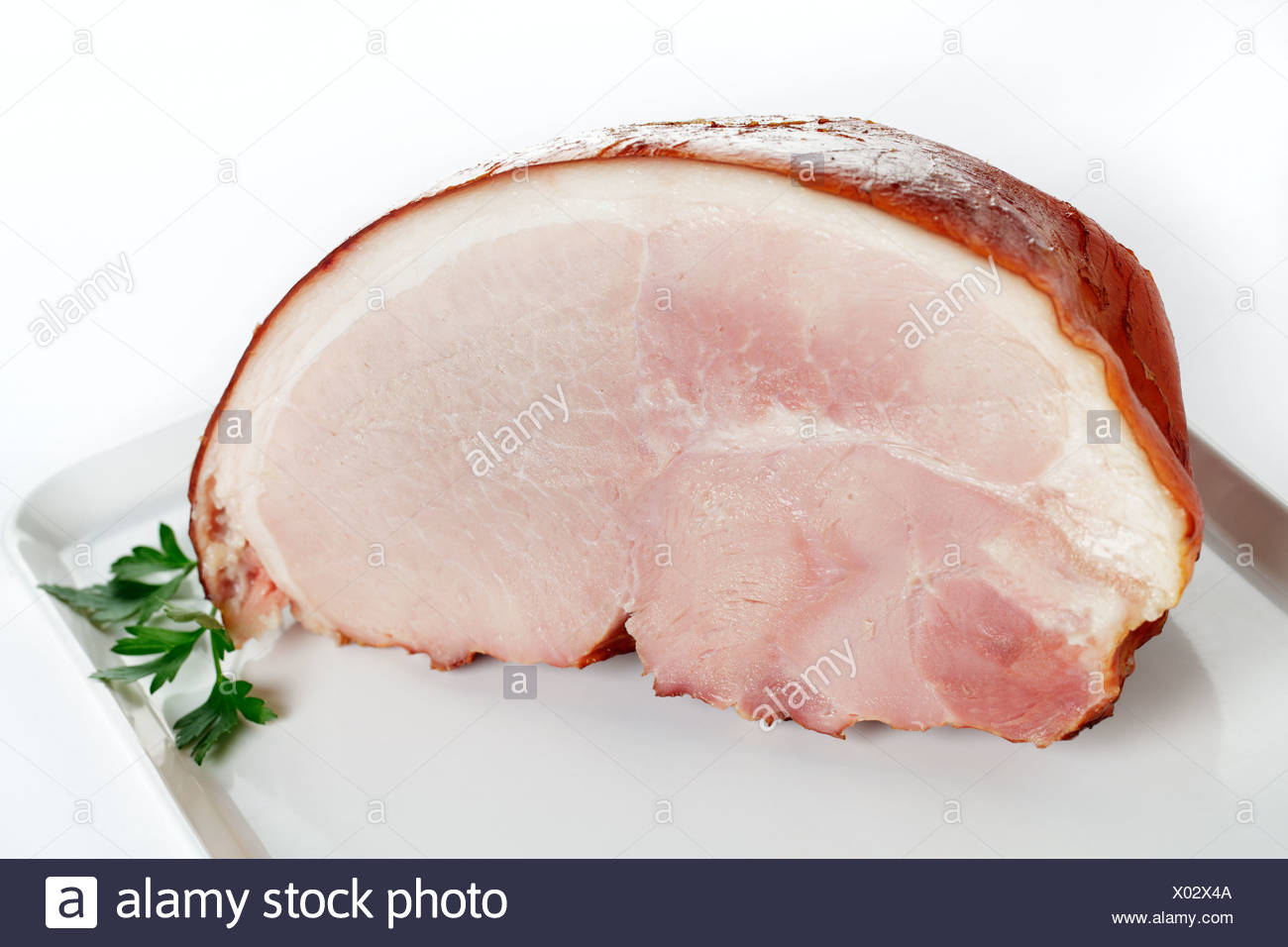 Gammon Joint With Crackling Stock Photo Alamy