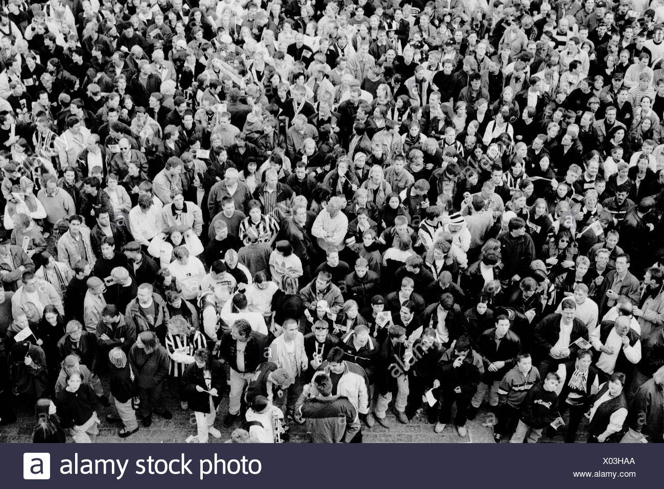 Crowd Black White People High Resolution Stock Photography and Images