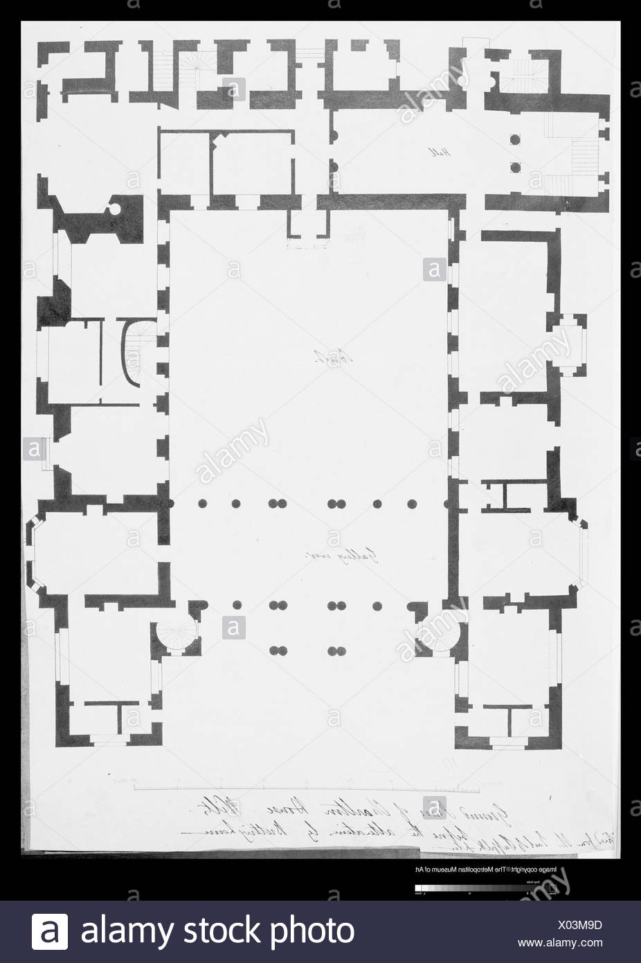 Ground Floor Plan Charlton House Wiltshire Architect Matthew
