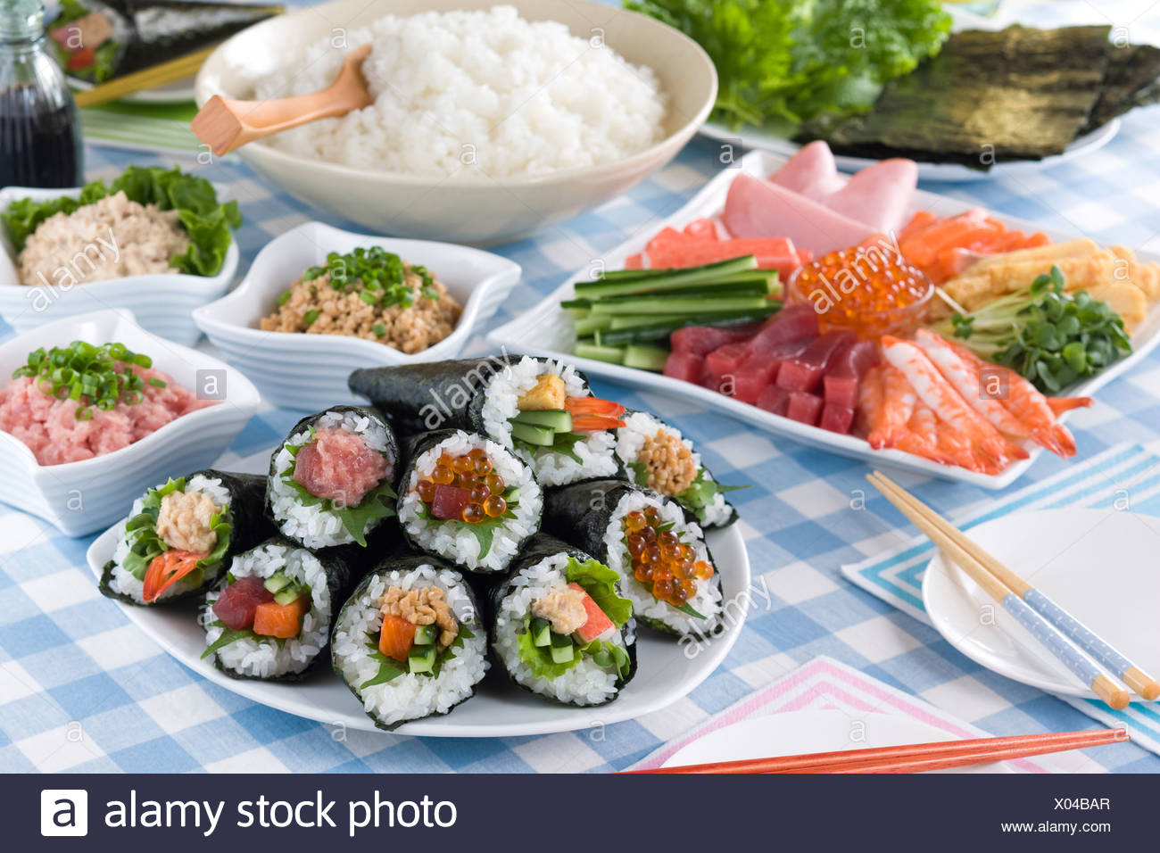 Temakizushi Stock Photo Alamy Temakizushi Stock Photo Alamy