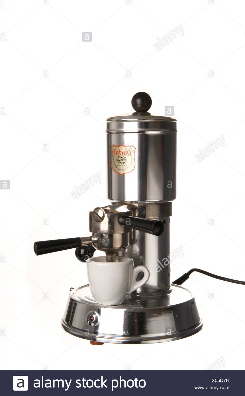 Old Nockit Mocha Espresso Machine Austria Stock Photo Alamy