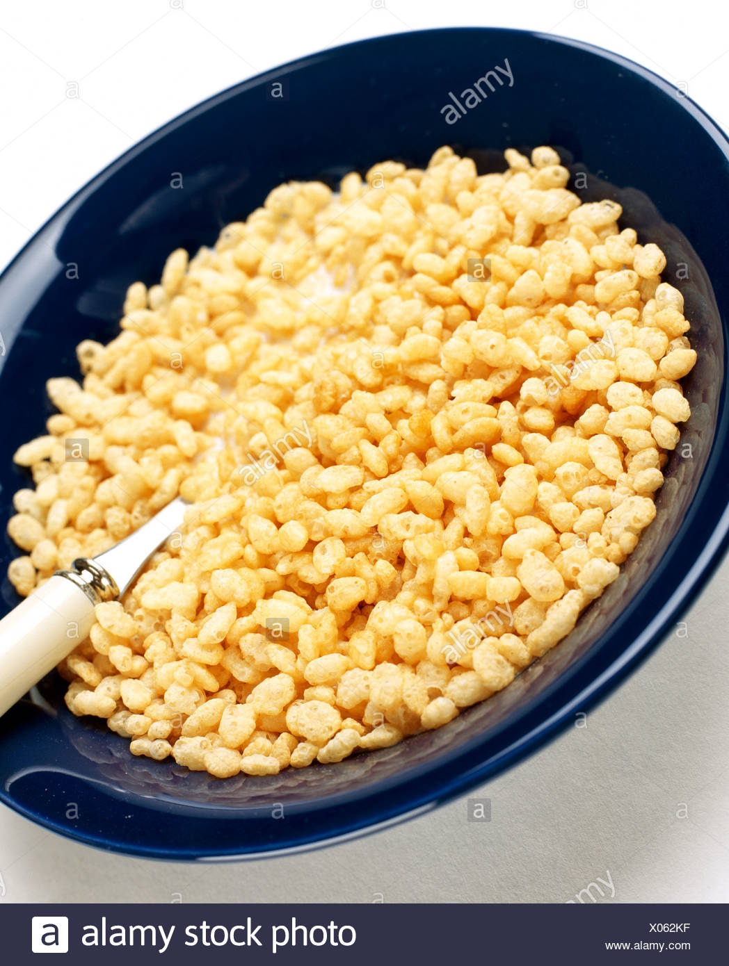 Bowl Cereal Rice Krispies High Resolution Stock Photography and Images
