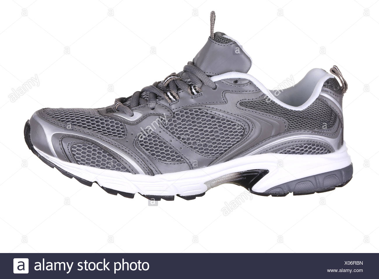 Side View Of Sport Shoe Stock Photo Alamy