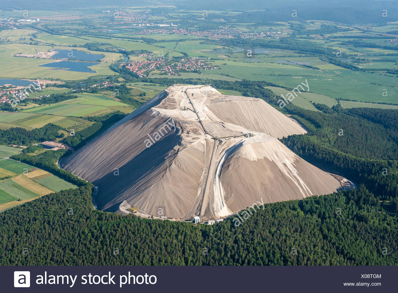Amazing salt mountain in Germany Amazing salt mountain in Germany