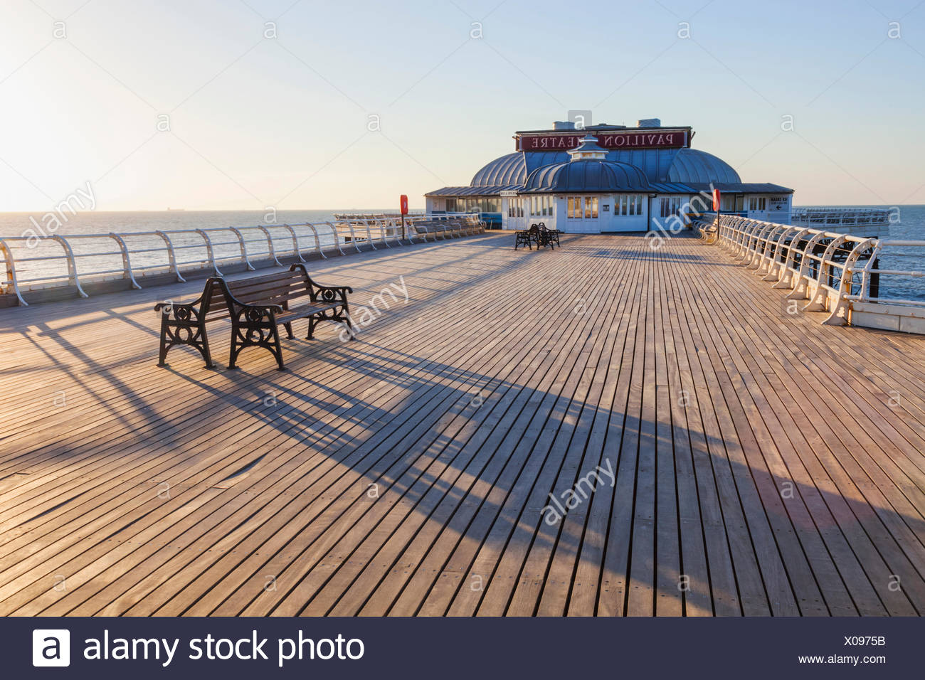 England, Norfolk, Cromer, Cromer Pier Stock Photo
