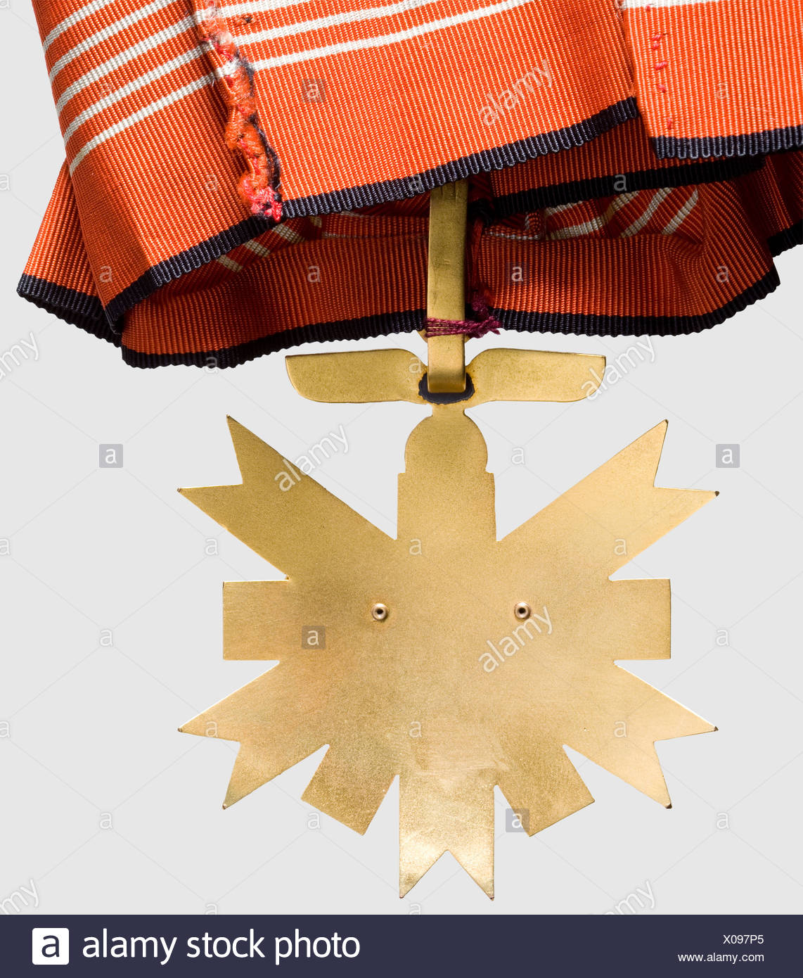 A German Olympic Games Decoration 1st Class Gilt Non Ferrous