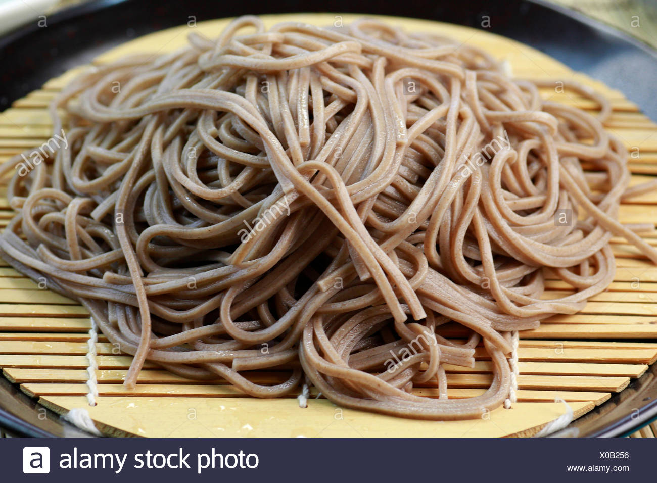 Zaru Soba Stock Photo Alamy