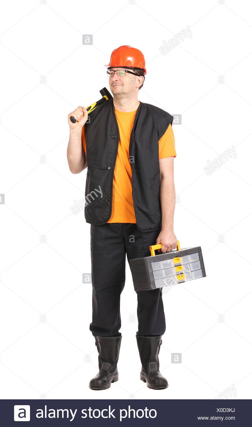 Handyman Toolbox Stock Photos & Handyman Toolbox Stock Images - Alamy