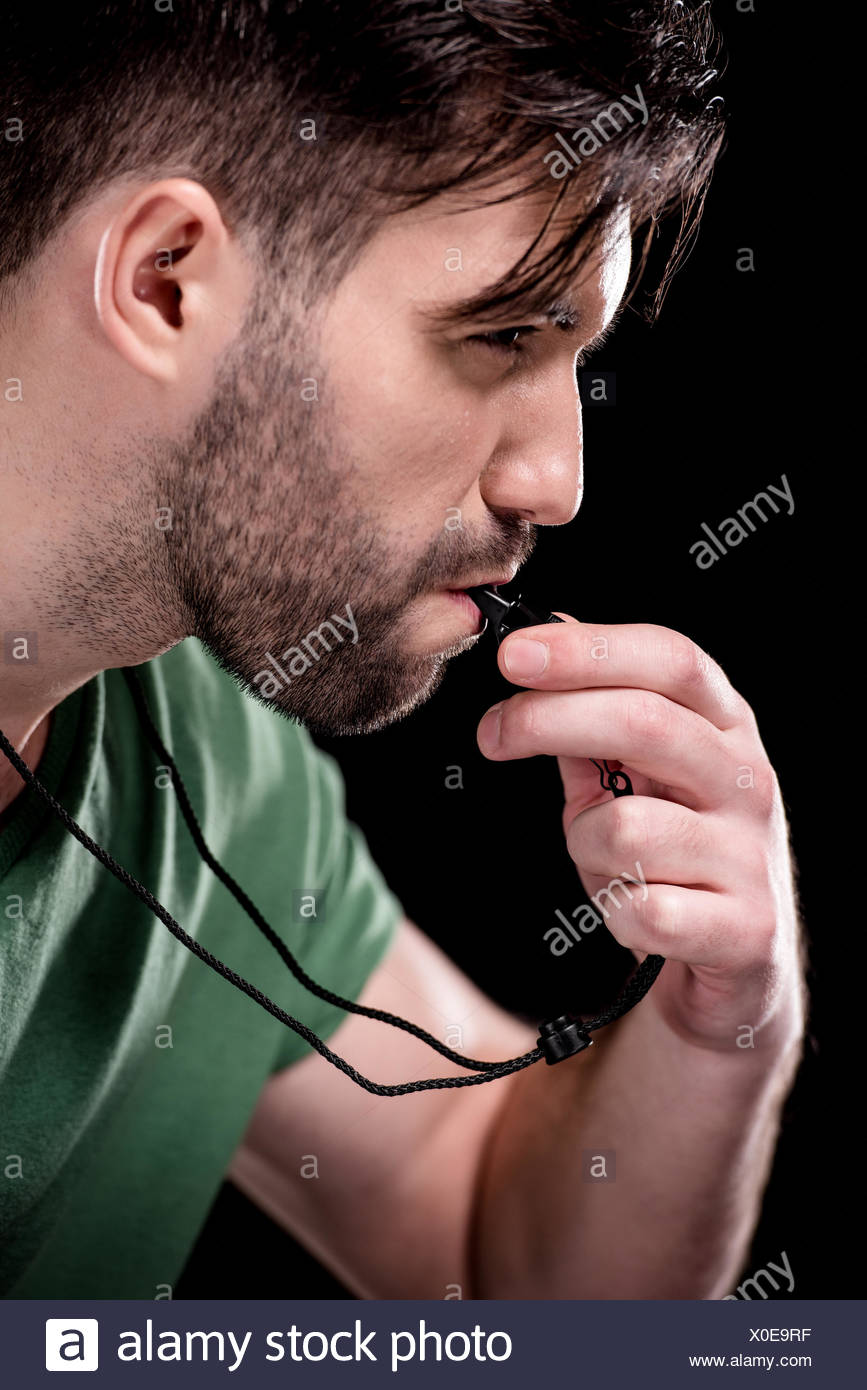 Man Whistling Stock Photos & Man Whistling Stock Images - Alamy