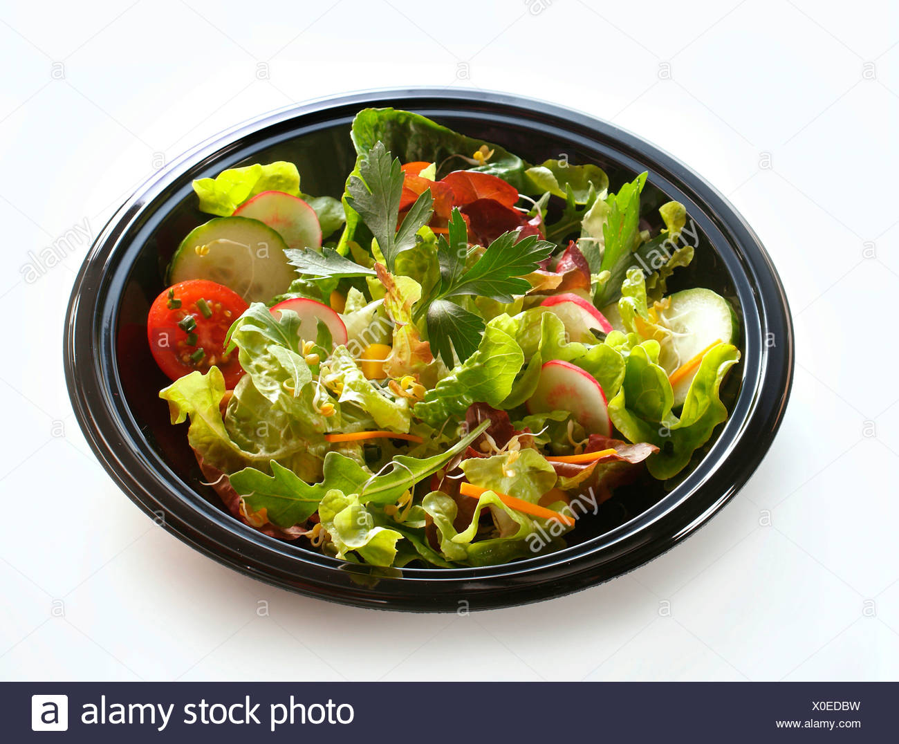 Salad Plate High Resolution Stock Photography and Images Alamy