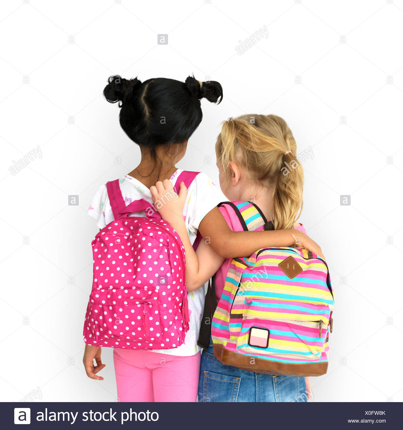 a girl backpack