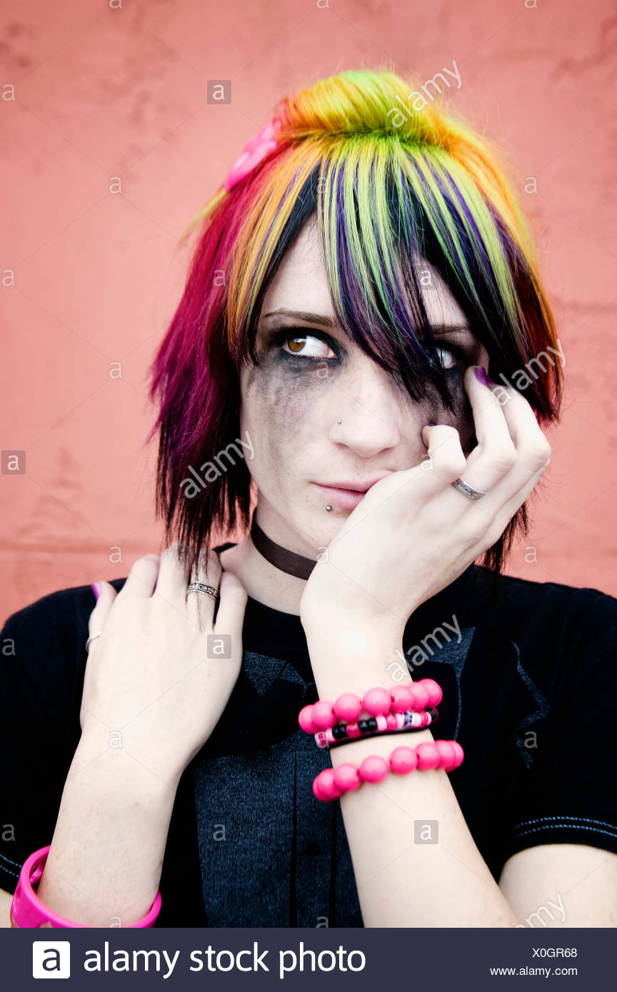 Woman Alternative Young Younger Hair Girl Girls Woman Hand Teen