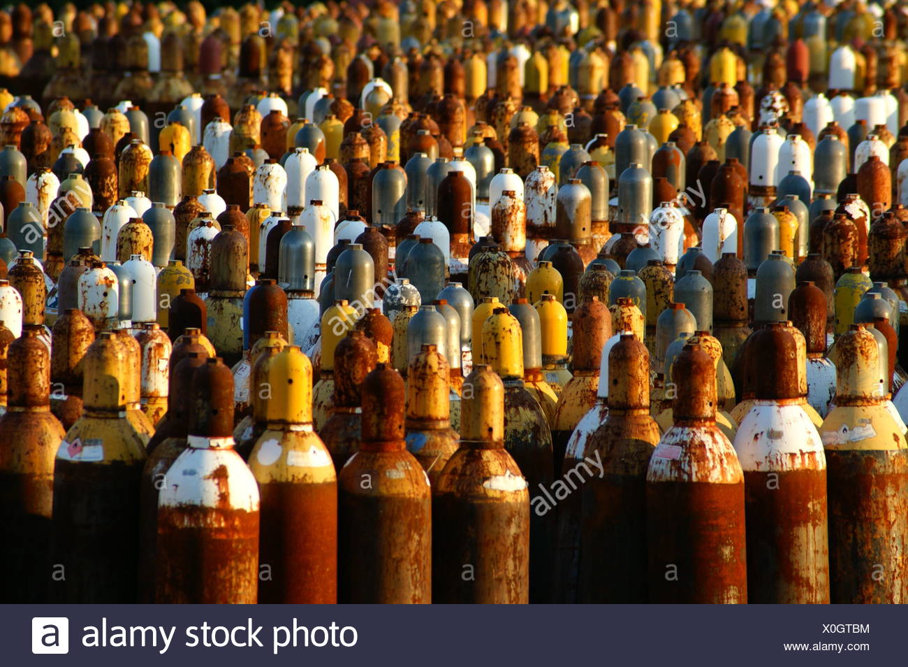 Old Gas Bottles High Resolution Stock Photography and Images Alamy