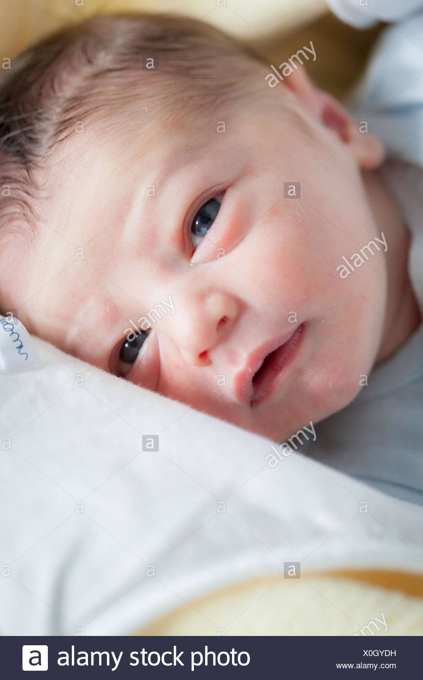 One day old baby boy