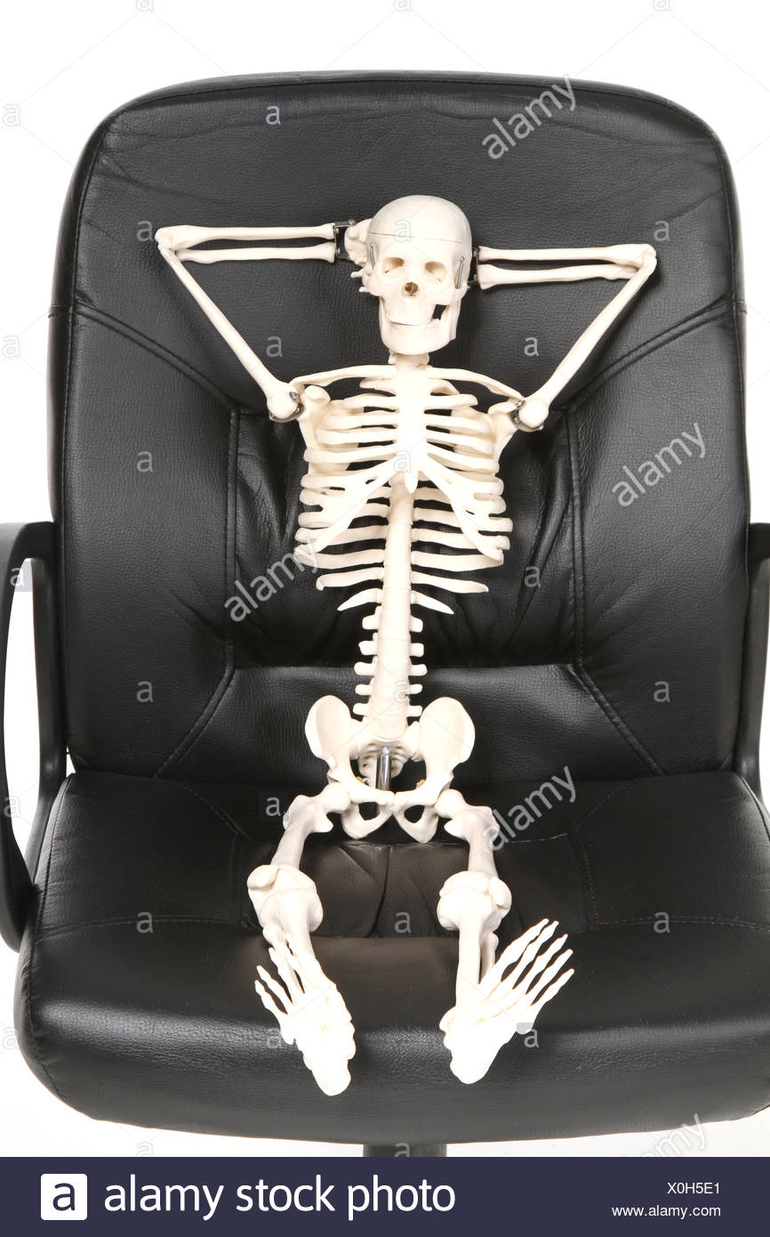 Featured image of post Skeleton In Office Chair