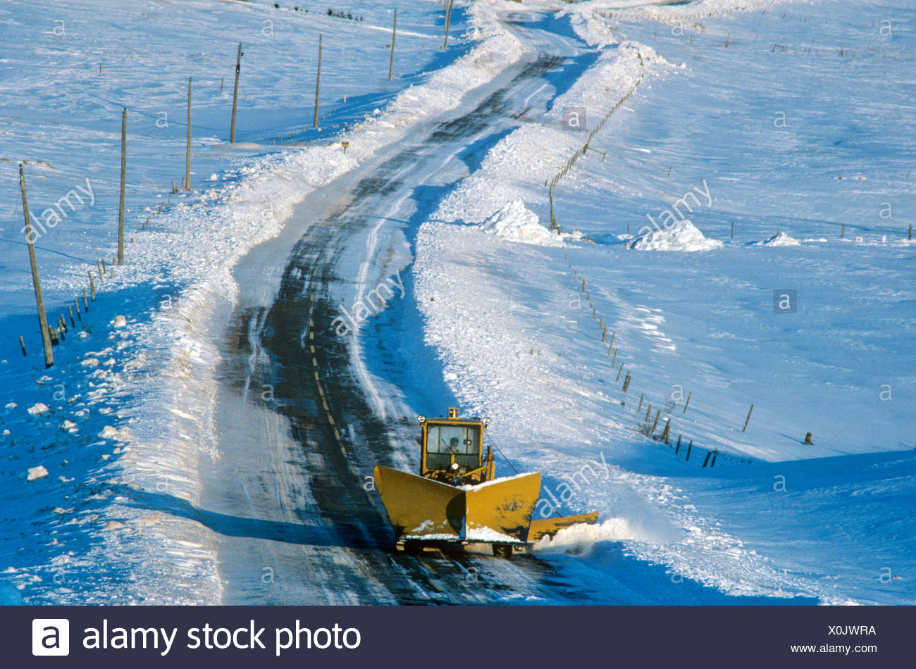 Snow Plough High Resolution Stock Photography and Images Alamy