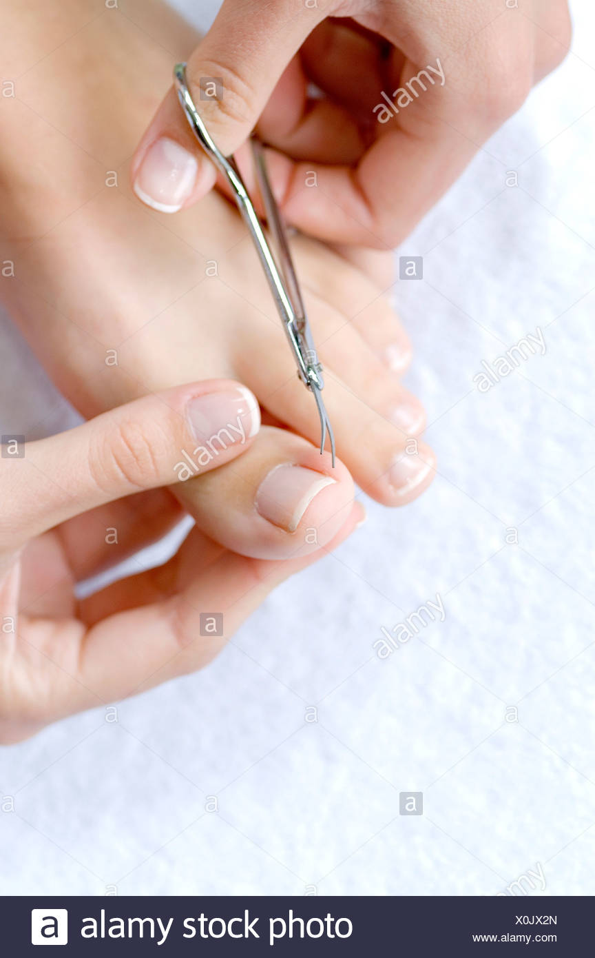 Nail Cutting High Resolution Stock Photography and Images Alamy