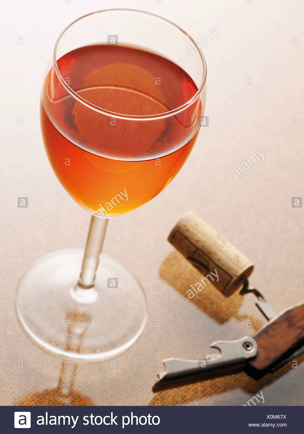 Glass Rose Wine Cut Out High Resolution Stock Photography and Images Alamy