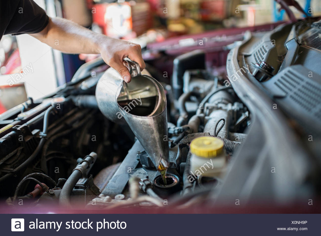Pouring Fuel High Resolution Stock Photography and Images Alamy