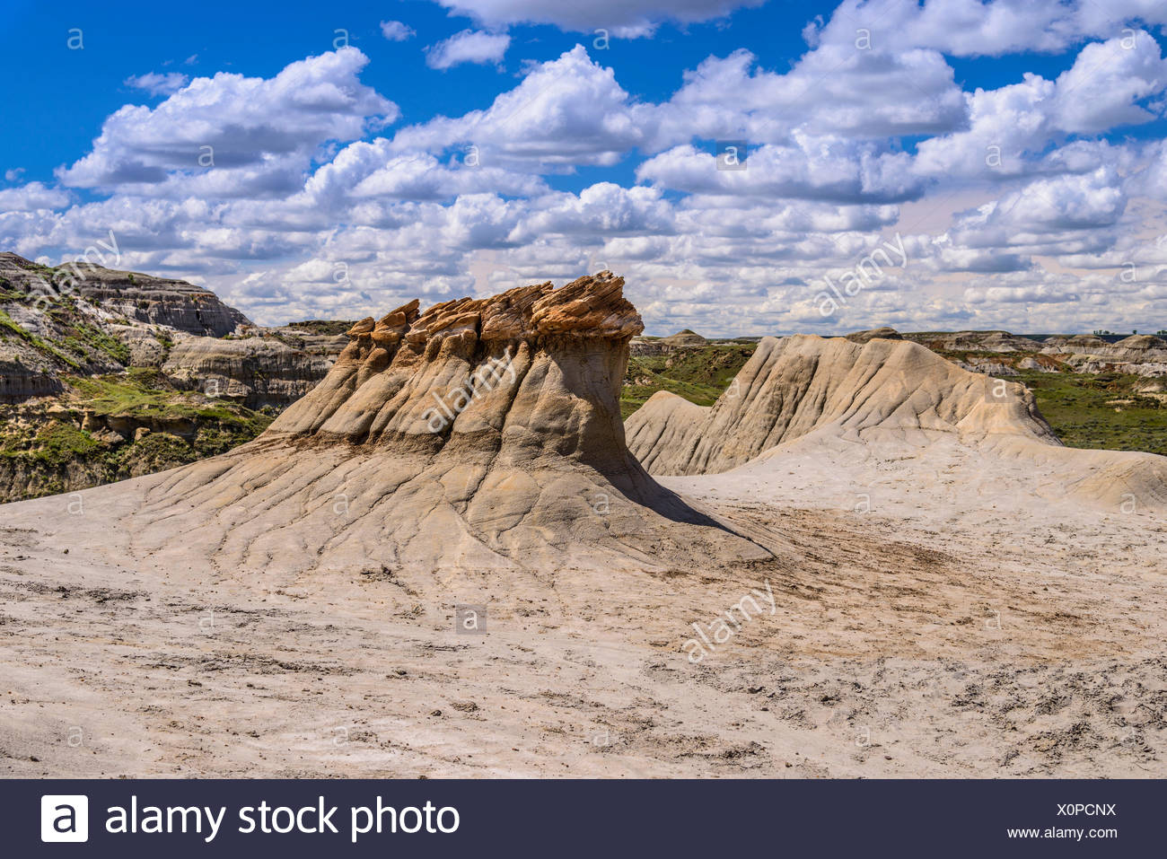 Kanada Alberta Canadian Badlands Red Deer River Valley Dinosaur 
