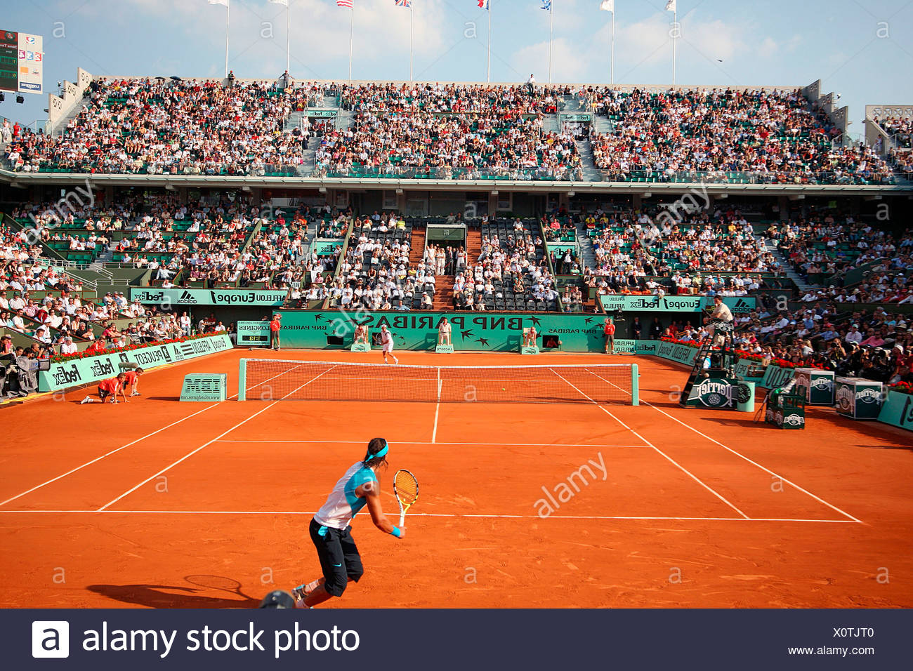France, Paris, Tennis French Open Stock Photo Alamy