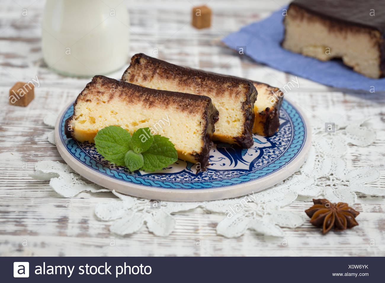 Cottage Cheese Casserole With Chocolate Cheese Cake Lviv