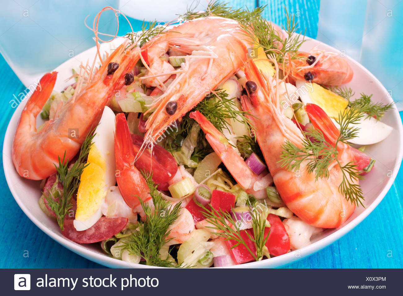shrimp louie stock photos