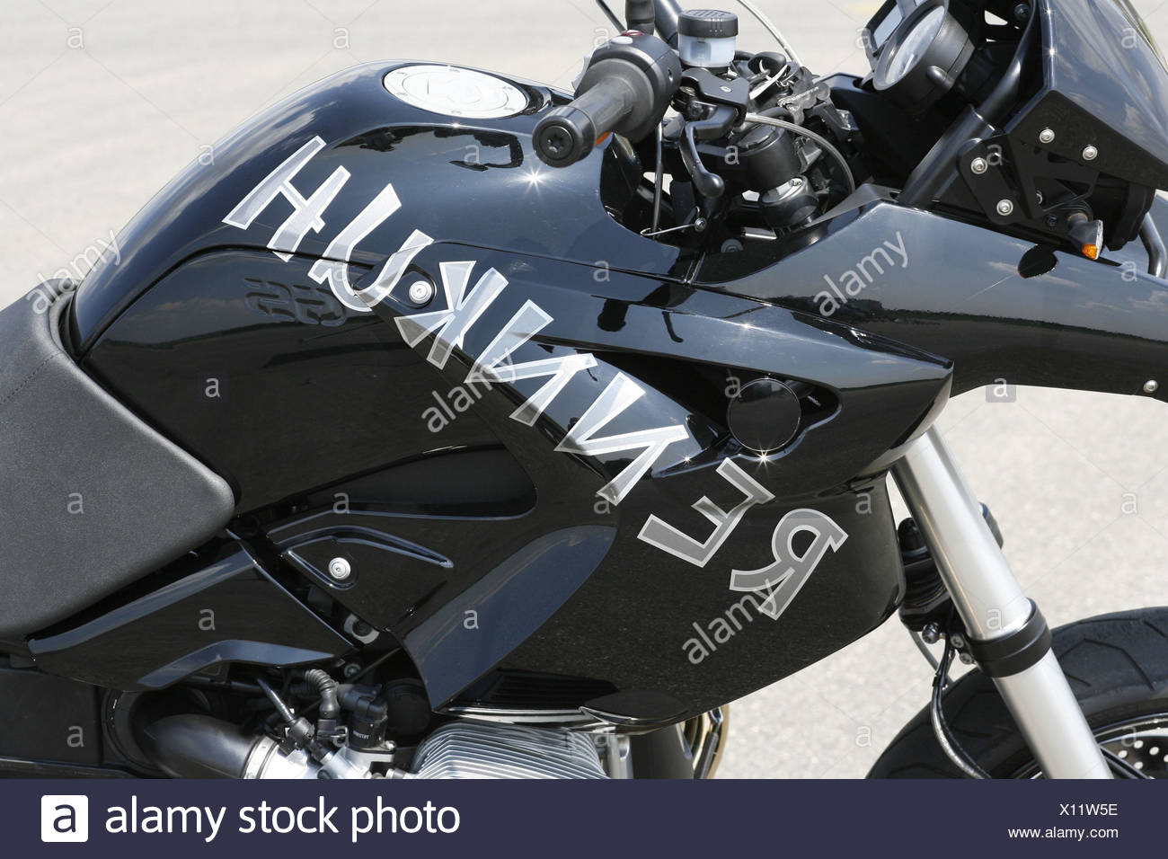 Motorcycle Bmw Gs Rebuilding Stock Photo Alamy