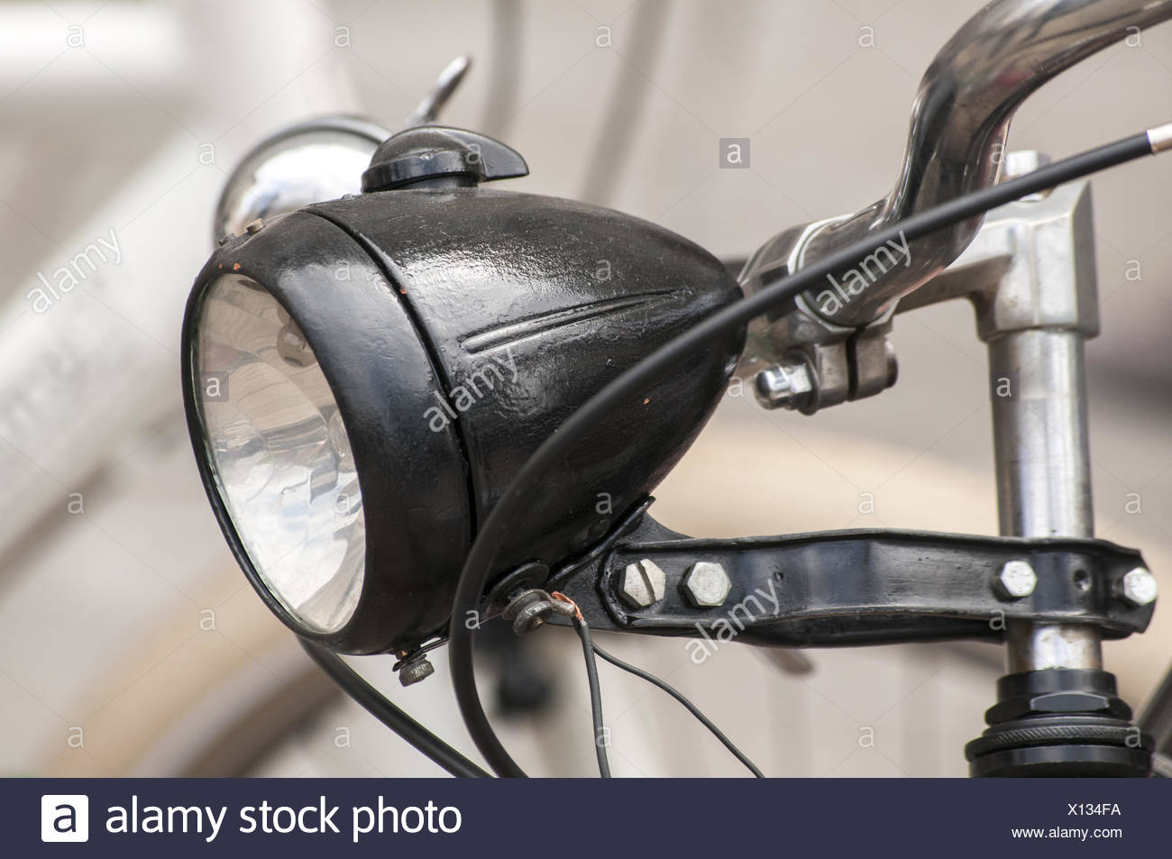 retro bicycle headlight