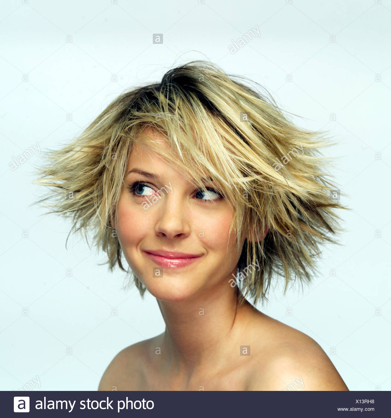 Woman Young Smile Free Upper Part Of The Body Portrait