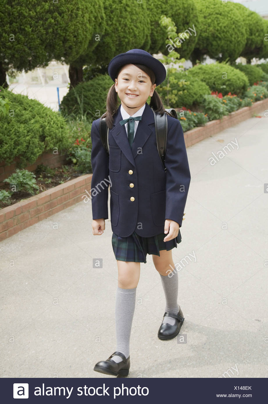 School Girl Uniform Skirt High Resolution Stock Photography and Images ...