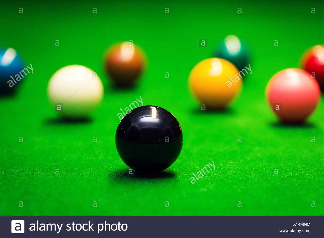 Snooker Balls Table High Resolution Stock Photography and Images Alamy