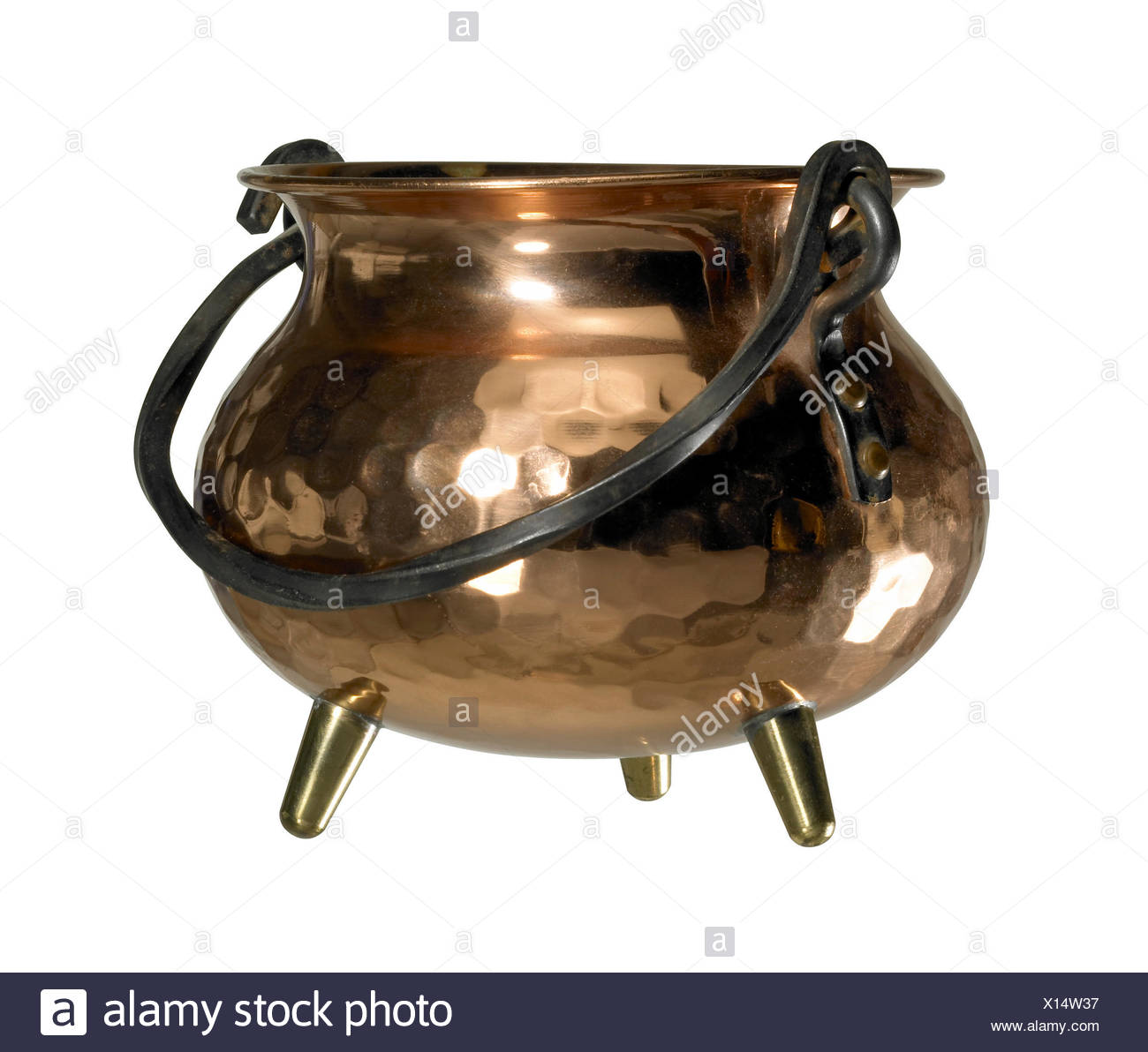 Copper Cauldron Stock Photo 276088043 Alamy
